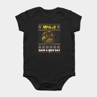 Mankind Happy Christmas Ugly Baby Bodysuit